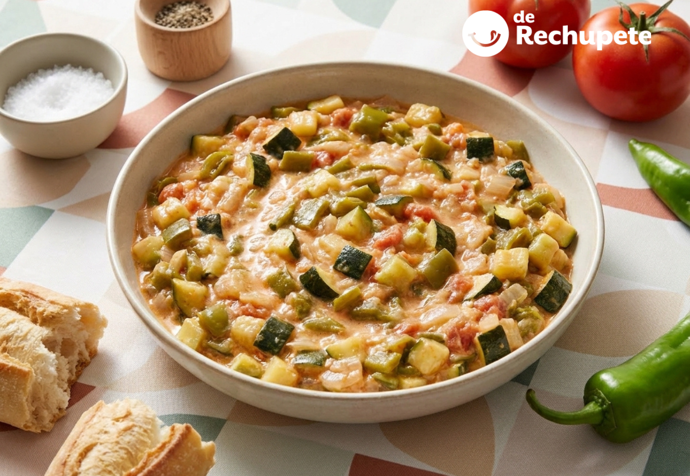 Pisto riojano con huevo cremoso y verduras de huerta