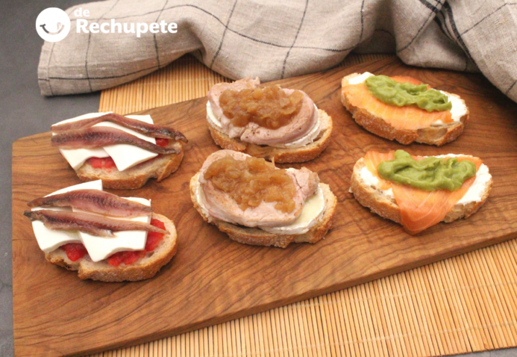 3 montaditos fáciles para compartir en casa