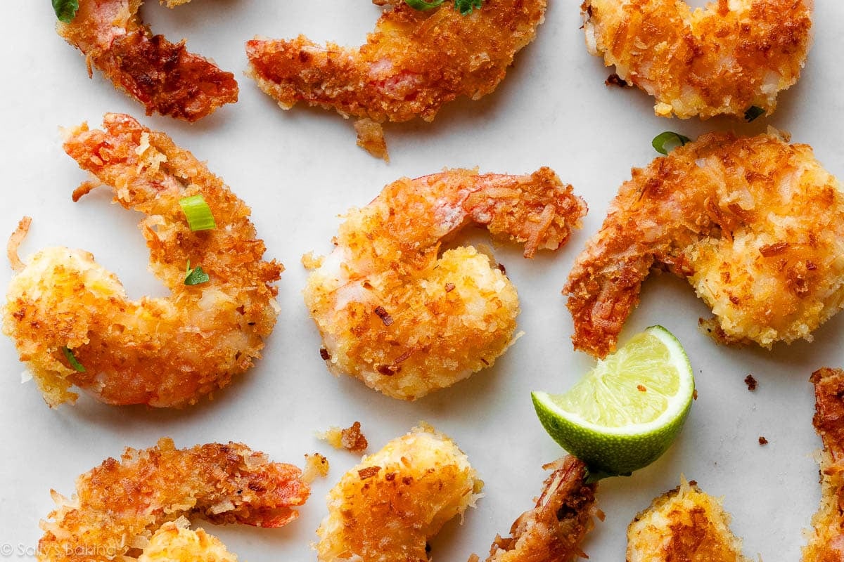 Camarones empanizados con coco: receta fácil y crujiente