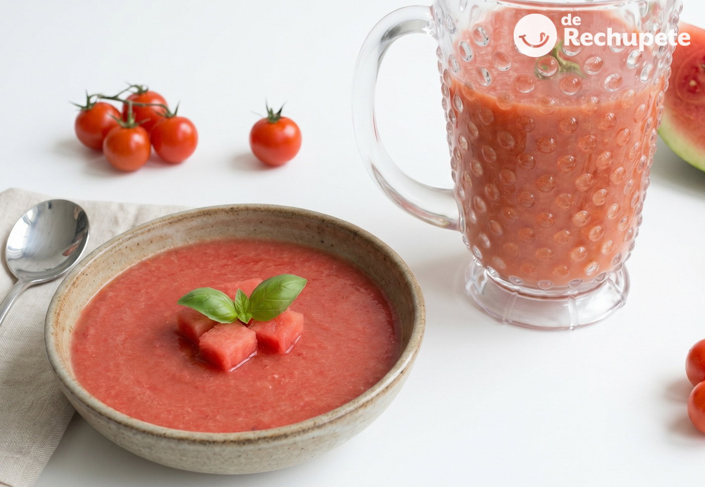 Gazpacho de sandía: receta fresca y dulce para verano
