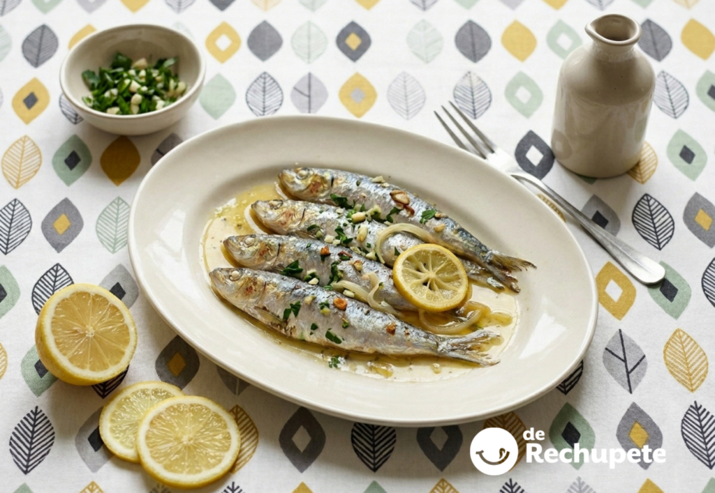 Sardinas en papillote sin olor en casa