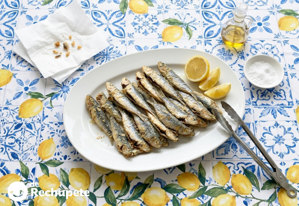 Sardinas fritas: la receta rápida de verano