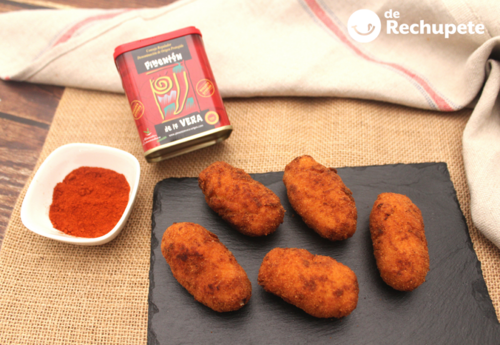Croquetas de chorizo caseras cremosas y crujientes