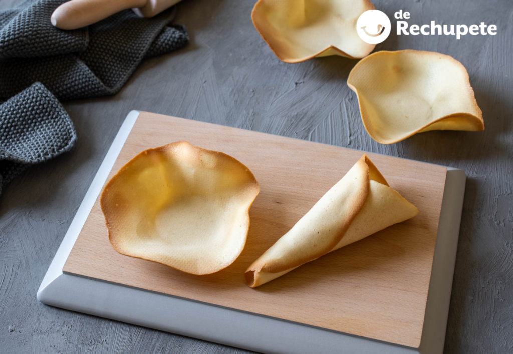 Cómo hacer tulipas y cucuruchos caseros para helado