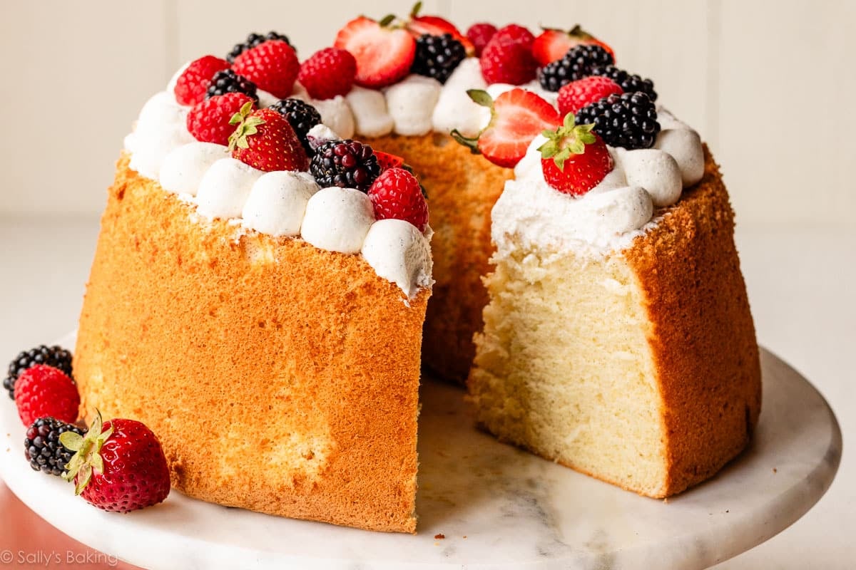 Pastel Chiffon: la receta esponjosa y húmeda